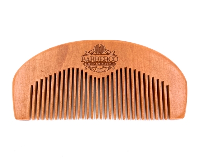 Drevený hrebeň na bradu BARBERCO Beard comb