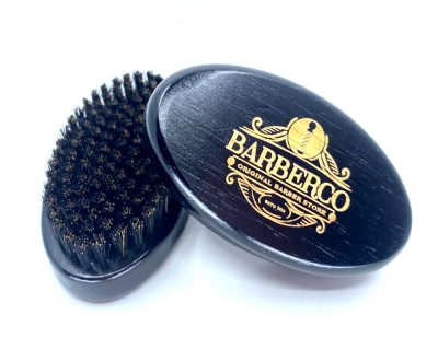 Elegantná kefa na fúzy z kančích štetín BARBERCO Beard brush