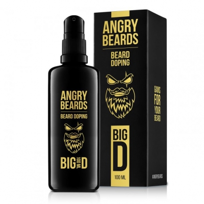 Prípravok na rast brady ANGRY BEARDS Beard Doping BIG D 100 ml