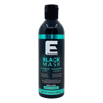 Čierna čistiaca maska ELEGANCE Black mask 250 ml