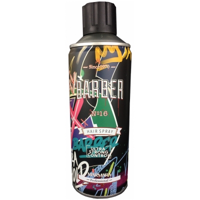 Extra silný lak na vlasy MARMARA Barber Hair spray №16 400 ml