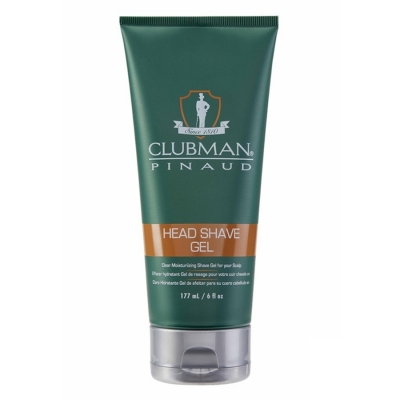 Gél na holenie CLUBMAN Pinaud Head shave gel 177 ml