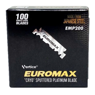 Polovičné žiletky EUROMAX Single edge 100 ks