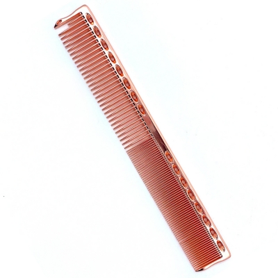 Kovový kadernícky hrebeň HAIRSTYLIST COMB Rose gold