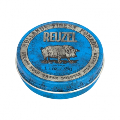 Pomáda na vlasy REUZEL Blue strong hold high sheen pomade 35 g