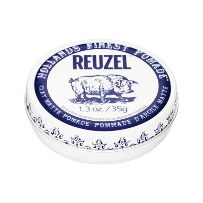 Matný íl na vlasy REUZEL White clay matte pomade 35 g