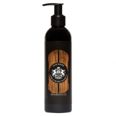 Šampón na vlasy a bradu DEAR BARBER Hair & beard shampoo 250 ml