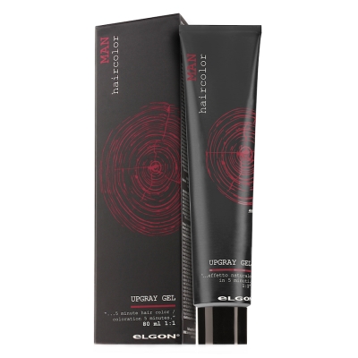 Farba na vlasy a bradu ELGON Upgray gel 80 ml - Odtieň 7 prírodná blond