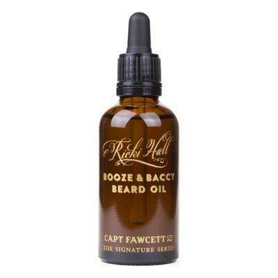 Olej na fúzy CAPTAIN FAWCETT Beard oil Ricki Hall's Booze and Baccy 50 ml