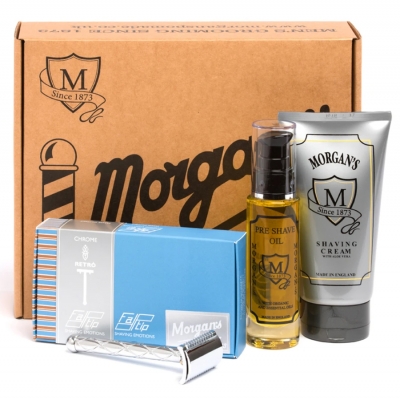 Kompletná darčeková sada na holenie MORGANS Shaving gift set