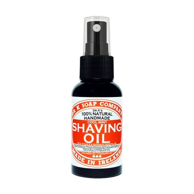 Olej na holenie DR K SOAP COMPANY Shaving oil Cool mint 50 ml