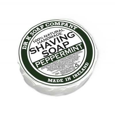 Mydlo na holenie DR K SOAP COMPANY Shaving soap Peppermint 70 g