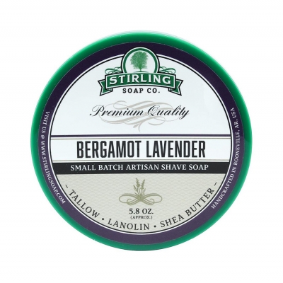 Mydlo na holenie STIRLING Shave soap Bergamot lavender 170 ml