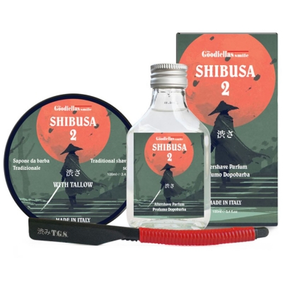 Set na holenie THE GOODFELLAS' SMILE Shibusa 2 Traditional shaving set