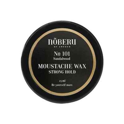 Vosk na fúzy NOBERU Moustache wax strong hold Sandalwood 25 ml