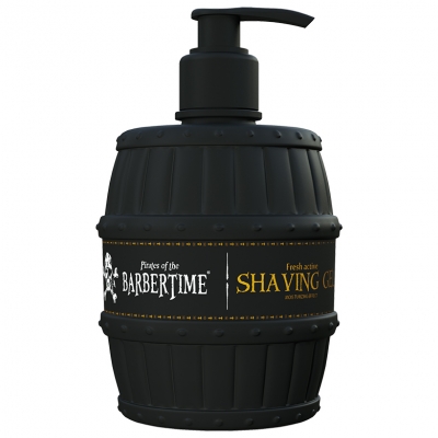 Gél na holenie BARBERTIME Shaving gel Gold one 1000 ml