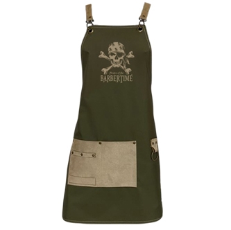 Zelená barber zástera BARBERTIME Green apron