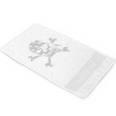 Biely barber uterák BARBERTIME White towel