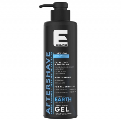 Gél po holení ELEGANCE Aftershave gel Earth 500 ml