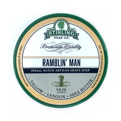 Mydlo na holenie STIRLING Shave soap Ramblin' man 170 ml