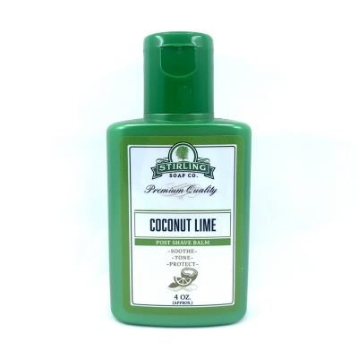 Balzam po holení STIRLING Post shave balm Coconut lime 118 ml