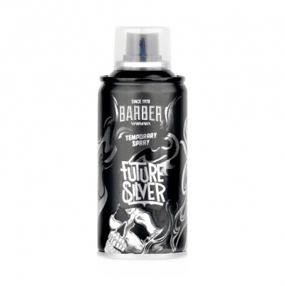 Strieborný sprej na vlasy MARMARA Barber Temporary spray Future silver 150 ml