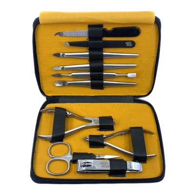 Pánska sada na manikúru NISH MAN Manicure set silver