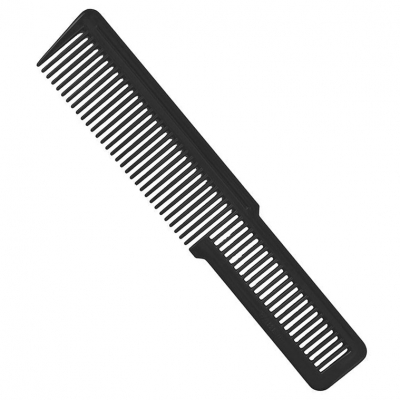 Hrebeň na vlasy WAHL Flat top comb - čierny