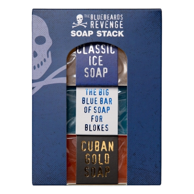 Darčeková sada mydiel BLUEBEARDS REVENGE Soap stack kit 3 x 175 g