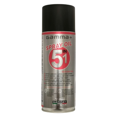 Univerzálny sprej na strihacie hlavy a nožnice 5v1 GAMMA PIÚ Spray oil 400 ml