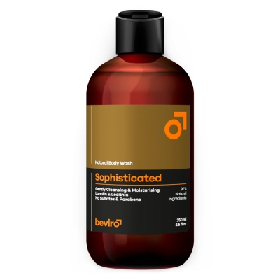 Prírodný sprchový gél BEVIRO Natural body wash Sophisticated 250 ml