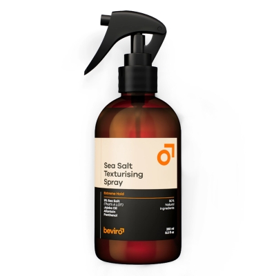 Texturizačný sprej na vlasy s extrémnou fixáciou BEVIRO Sea salt texturising spray 250 ml