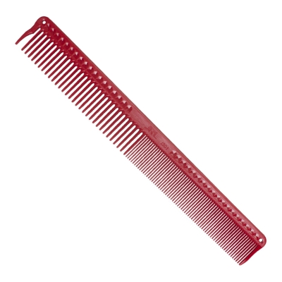 Segmentačný hrebeň JRL Barber cutting comb J301 - červený