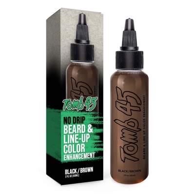 Farba na vlasy a bradu TOMB45 Beard & line-up color Brown/Black 60 ml