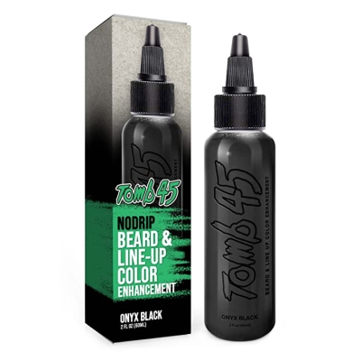 Farba na vlasy a bradu TOMB45 Beard & line-up color Onyx black 60 ml