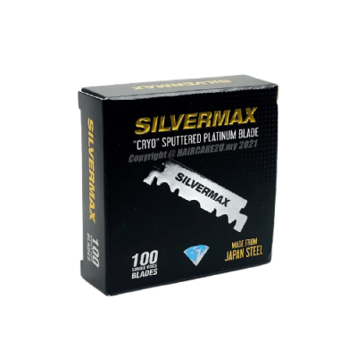 Polovičné žiletky SILVERMAX Single edge 100 ks