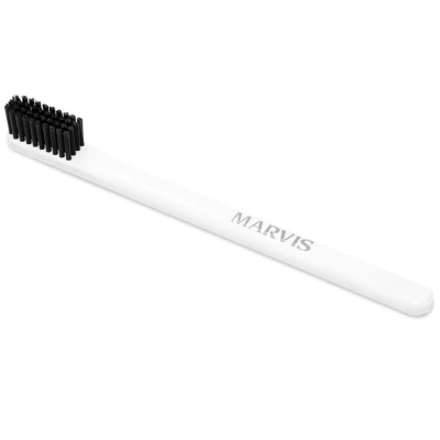 Biela zubná kefka MARVIS Soft toothbrush