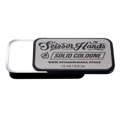 Tuhá kolínska SCISSOR HANDS Solid cologne Grey 15 ml