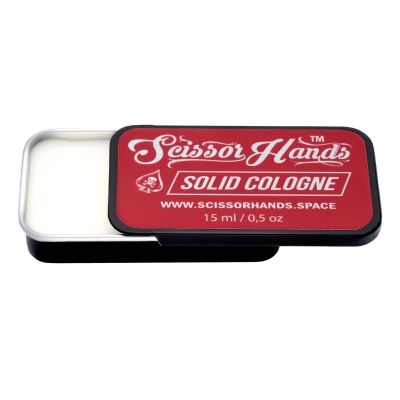 Tuhá kolínska SCISSOR HANDS Solid cologne Red 15 ml