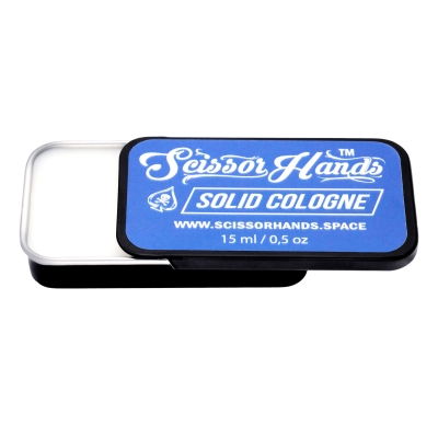 Tuhá kolínska SCISSOR HANDS Solid cologne Blue 15 ml