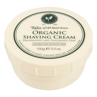 Krém na holenie TAYLOR OF OLD BOND STREET Organic shaving cream 150 g