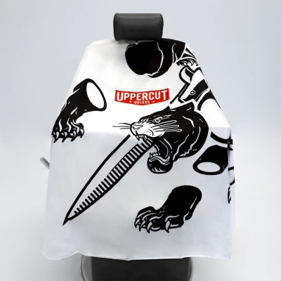 Dizajnová pláštenka UPPERCUT Deluxe Barber cape - Panther