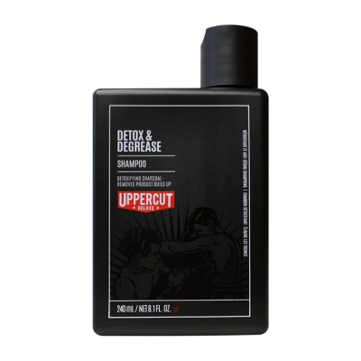 Šampón na hĺbkové čistenie vlasov UPPERCUT Deluxe Detox & Degrease shampoo 240 ml