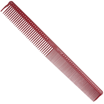 Barber hrebeň JRL Cutting comb J307 - červený