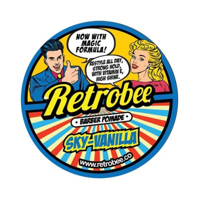 Pomáda na vlasy RETROBEE Barber pomade Sky vanilla 150 g