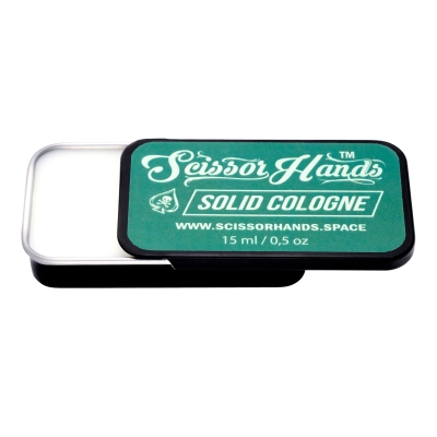 Tuhá kolínska SCISSOR HANDS Solid cologne Green 15 ml