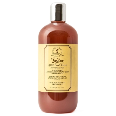 Sprchový gél TAYLOR OF OLD BOND STREET Sandalwood Luxury moisturising bath & shower gel 500 ml