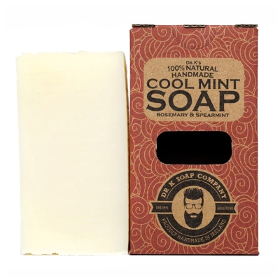 Tuhé mydlo s mätou a rozmarínom DR K SOAP COMPANY Cool mint soap XL 225 g