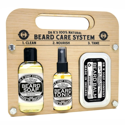 Sada na starostlivosť o bradu DR K SOAP COMPANY Beard care system Cool mint