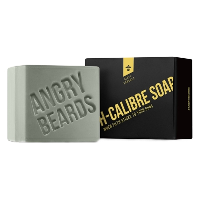 Tuhé mydlo na ruky ANGRY BEARDS High-calibre soap Dirty Sanchez 100 g